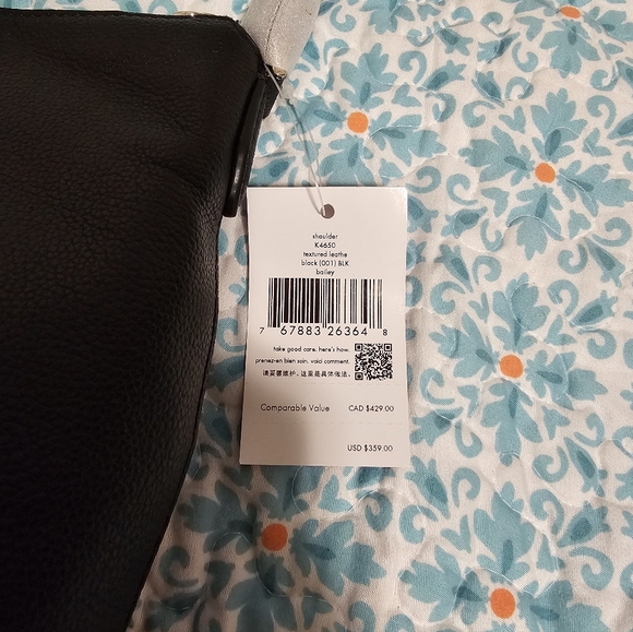 Kate Spade Classic Black Shoulder Bag - Picture 3 of 3